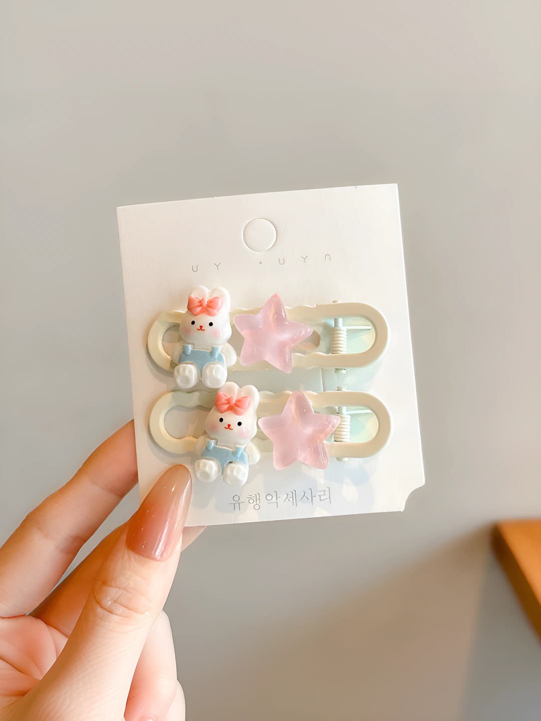 6# Strap stars, 1 pair, 6 cm