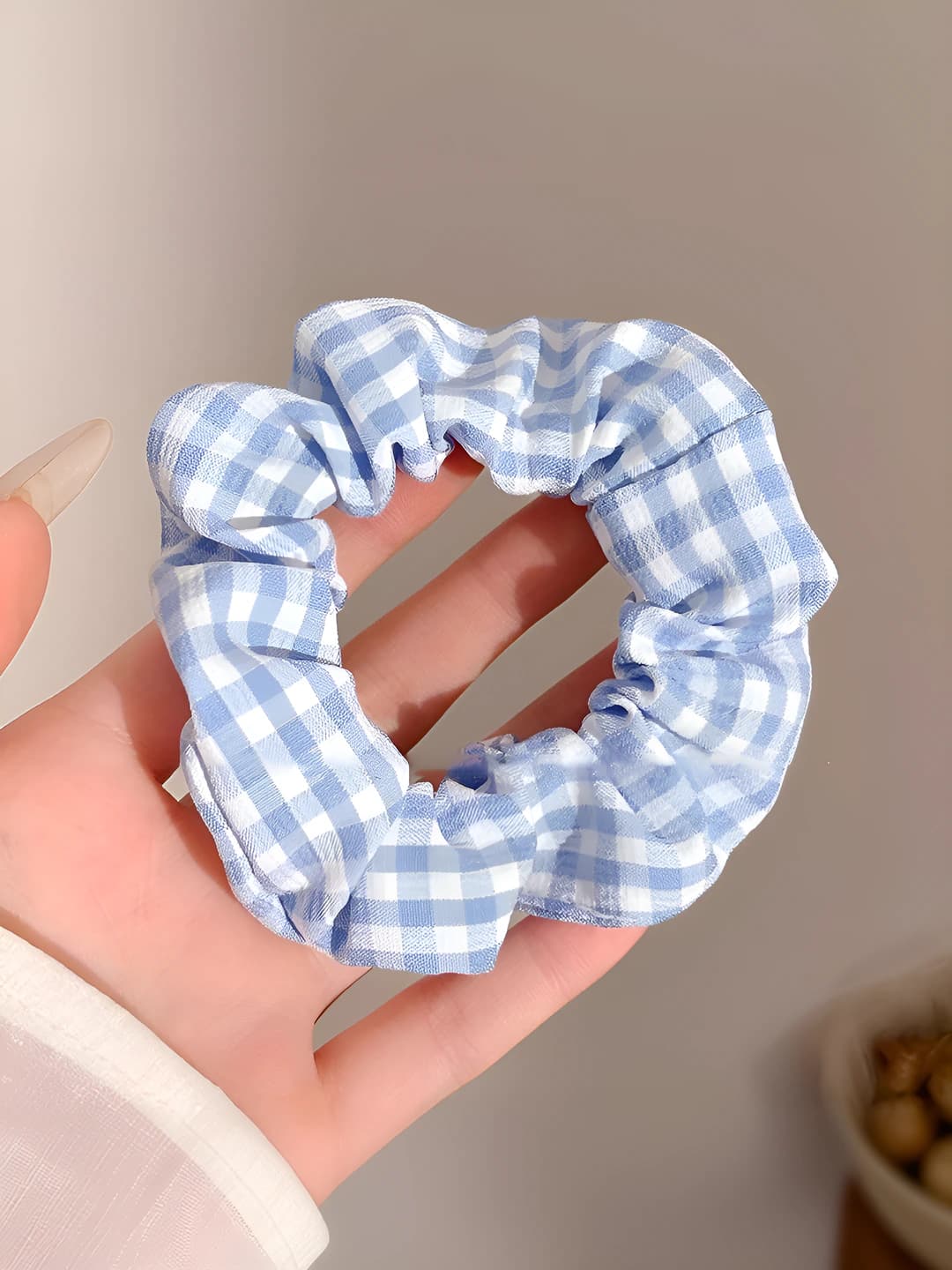 5# Light blue plaid