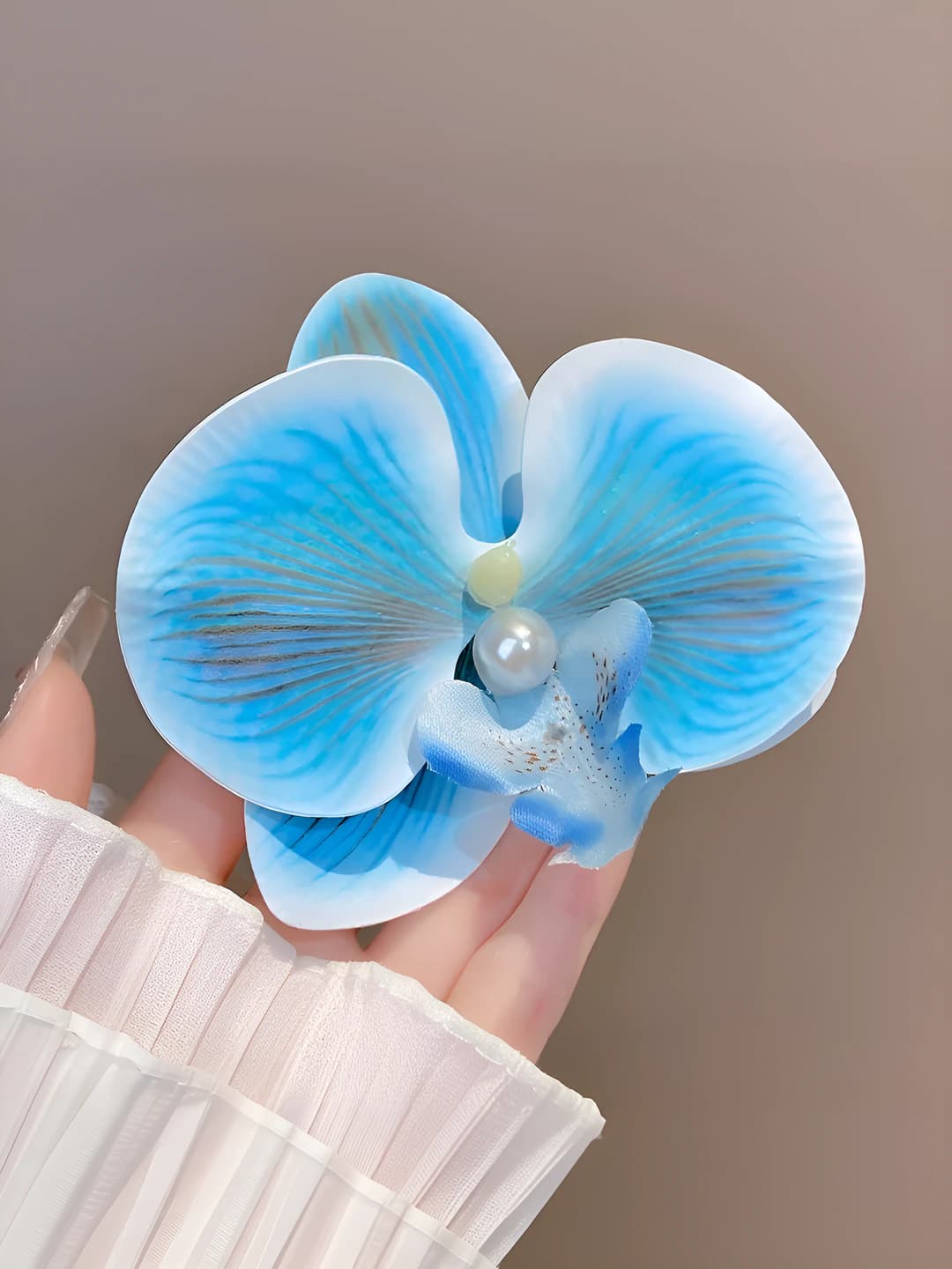 3# Градиентный синий 3D фаленопсис 9 см