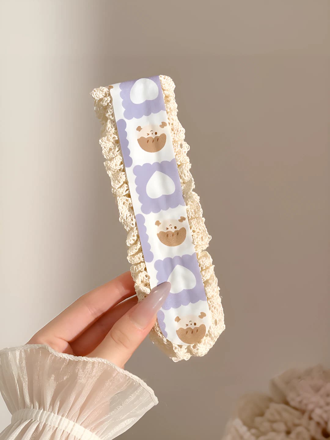 5# Фиолетовая девочка - 34*5 см