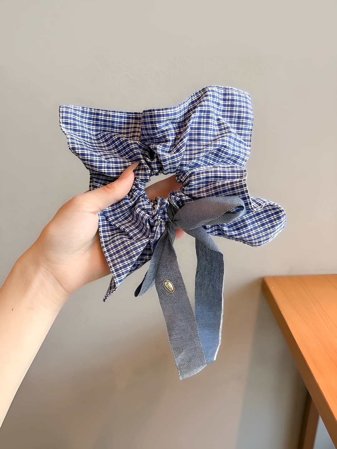 1# Blue plaid