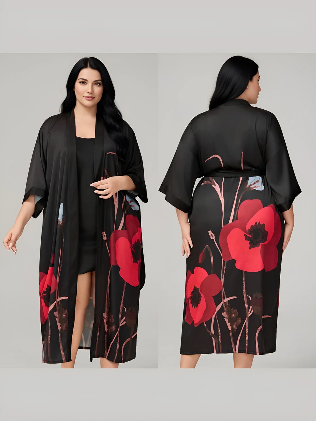 Black poppy set