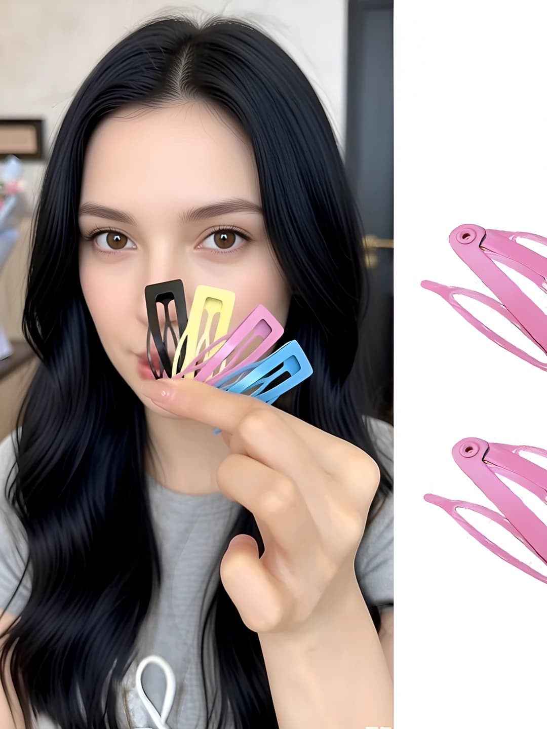 4# Розовая BB-расчёска, 4.5 см