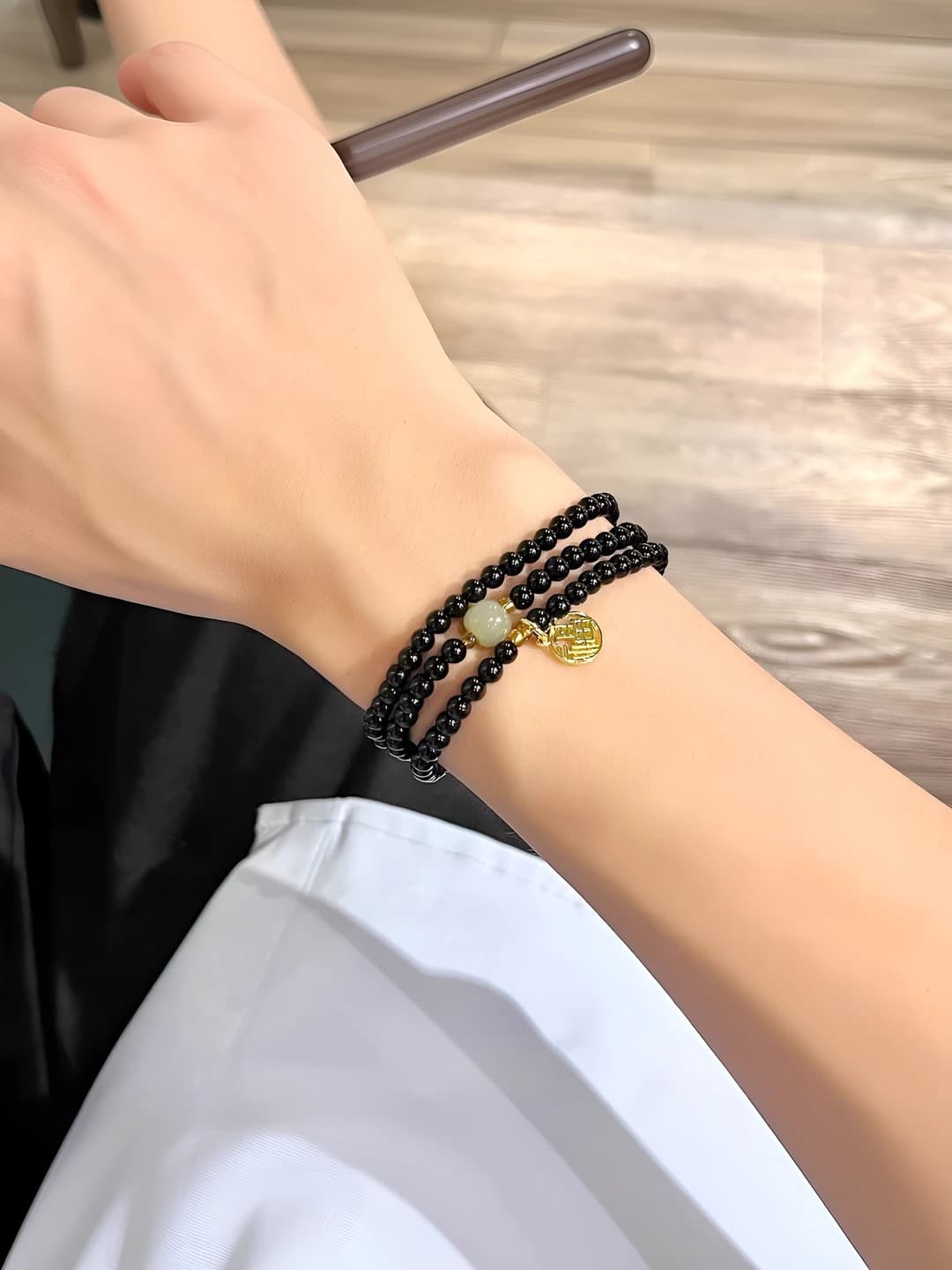 S454 bead luck charm, 1 pc