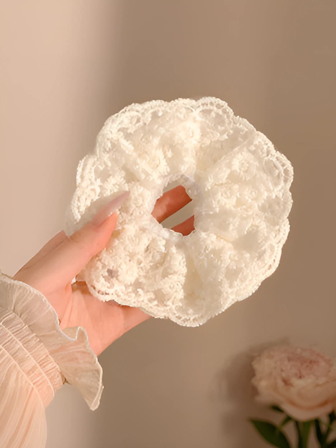 1# Lace hair tie 4 layers 14 cm