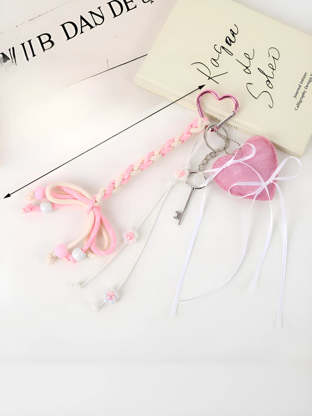 K5492 Pink two-tone bow