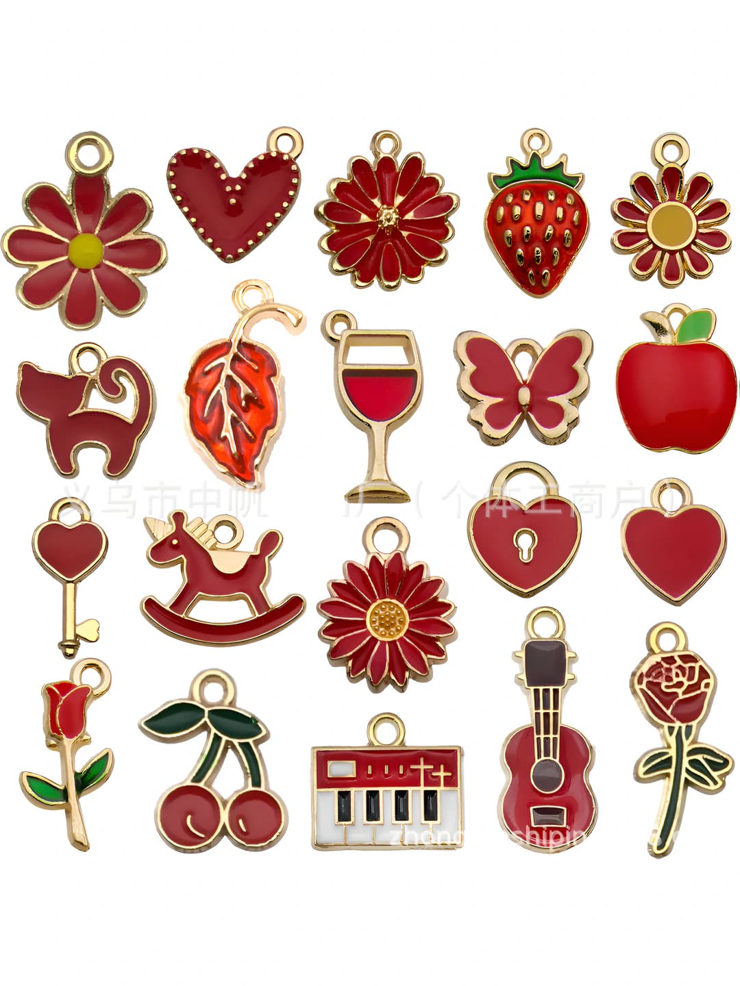 20 pcs mix, red, 16 g