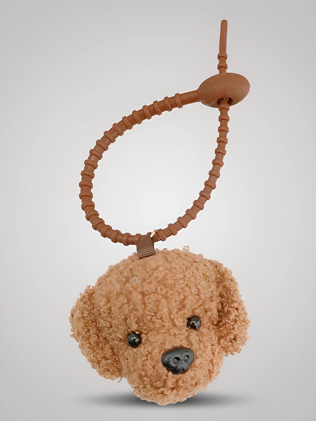 Brown Teddy Charm (with heart)