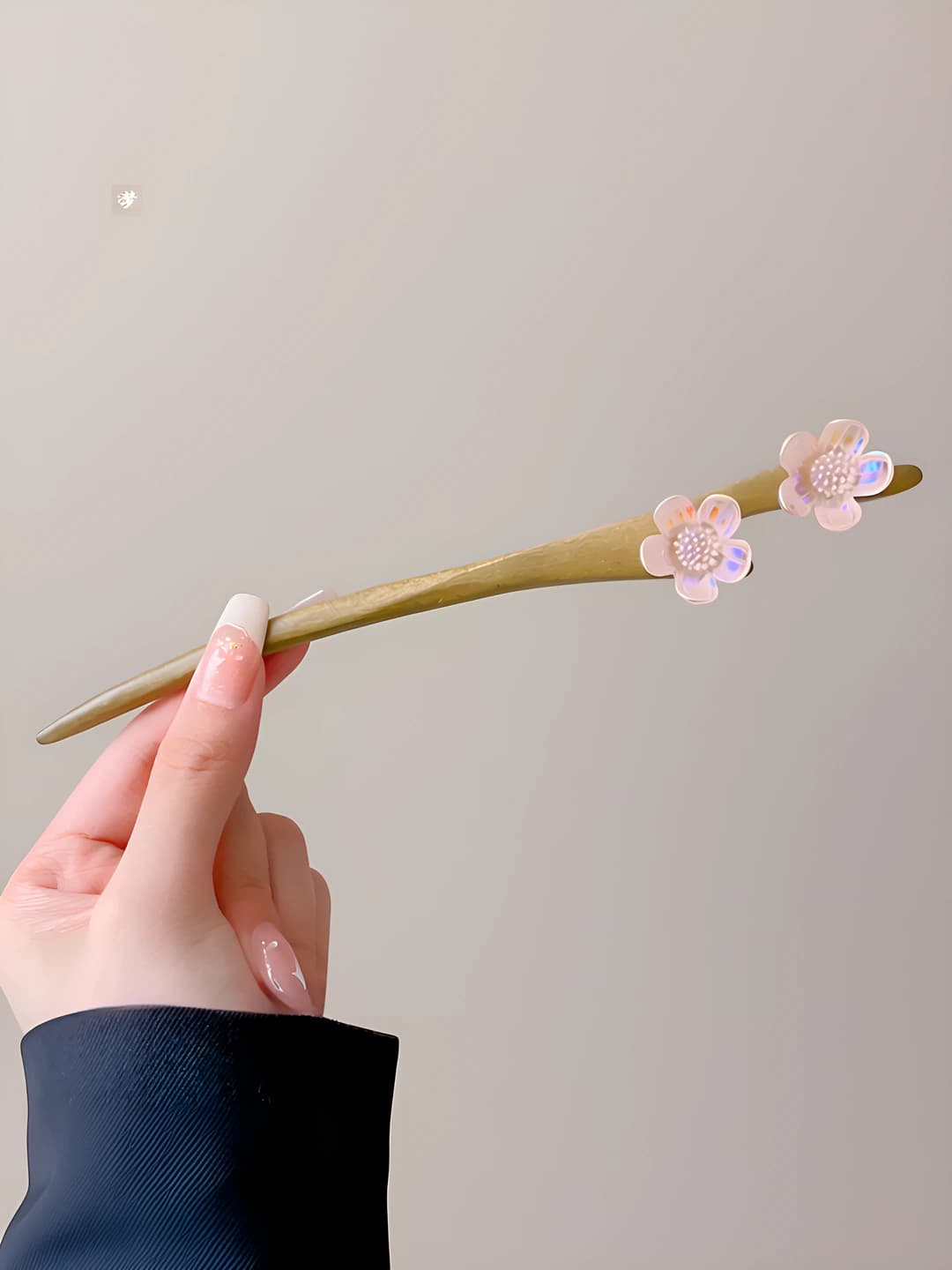 1# Sakura guli soch to'g'ragi (uz. 18 cm)