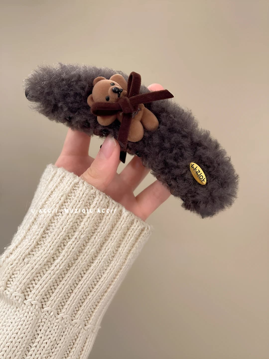 Grey little bear
