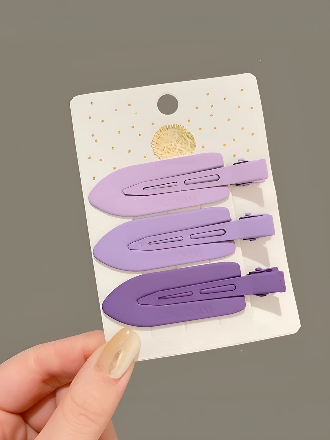 Purple - 3 pcs 7 cm