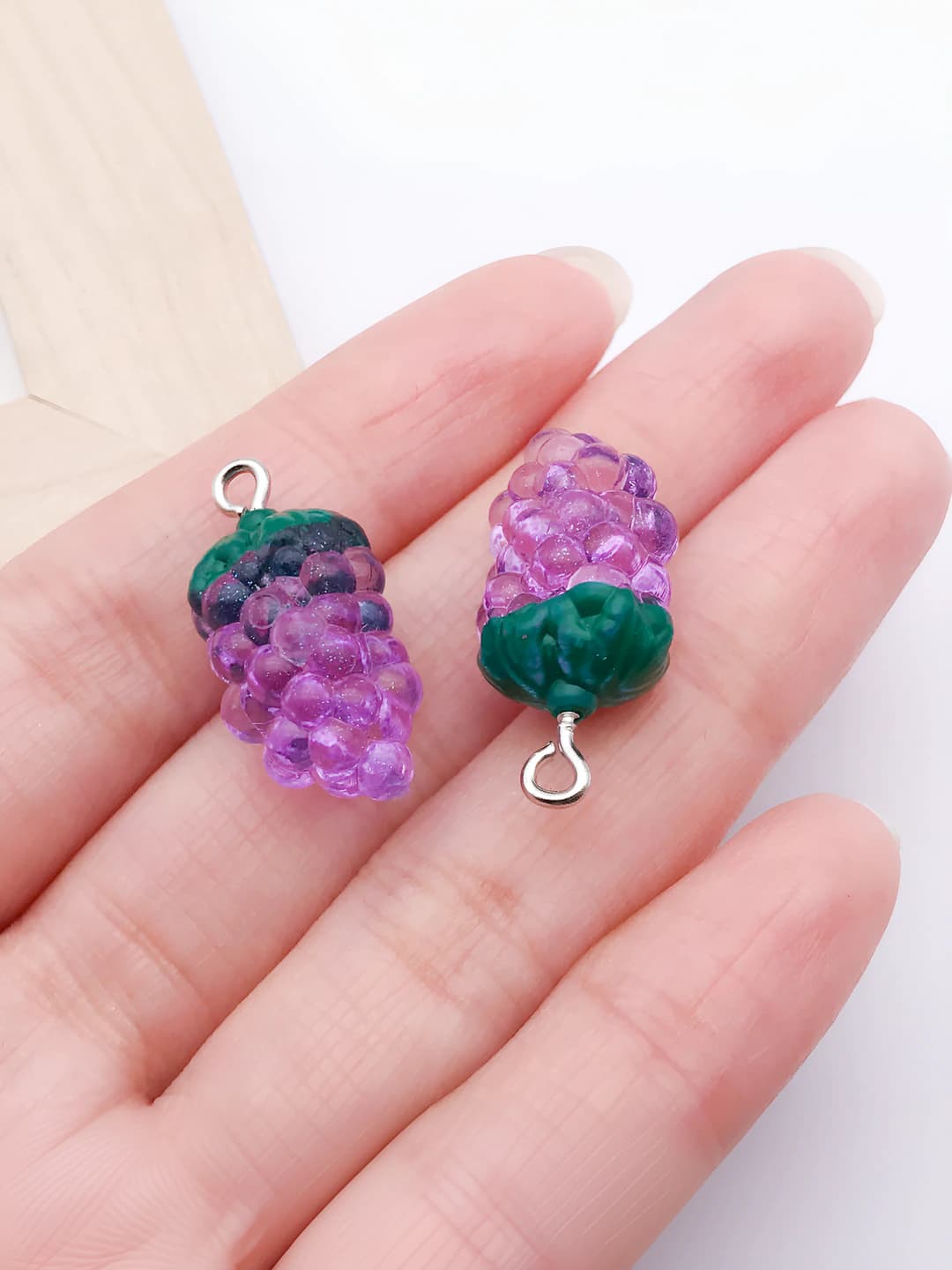 Фиолетовый, 24x12mm, 1.5g