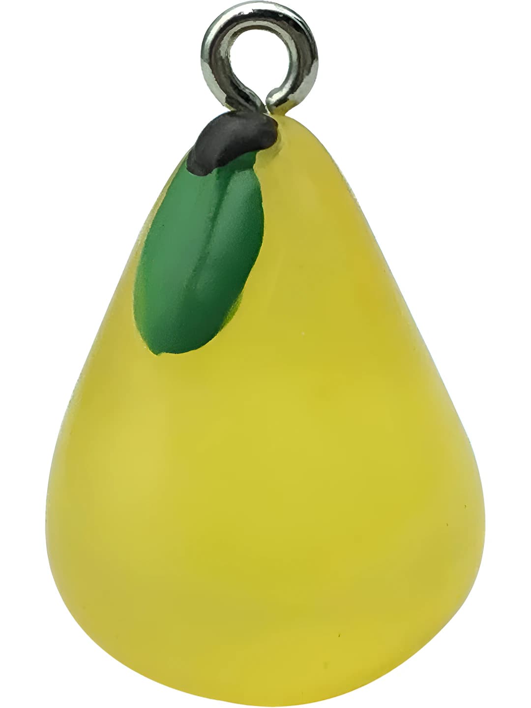 1 pc yellow glowing pear 24x15mm-2.7g-19703