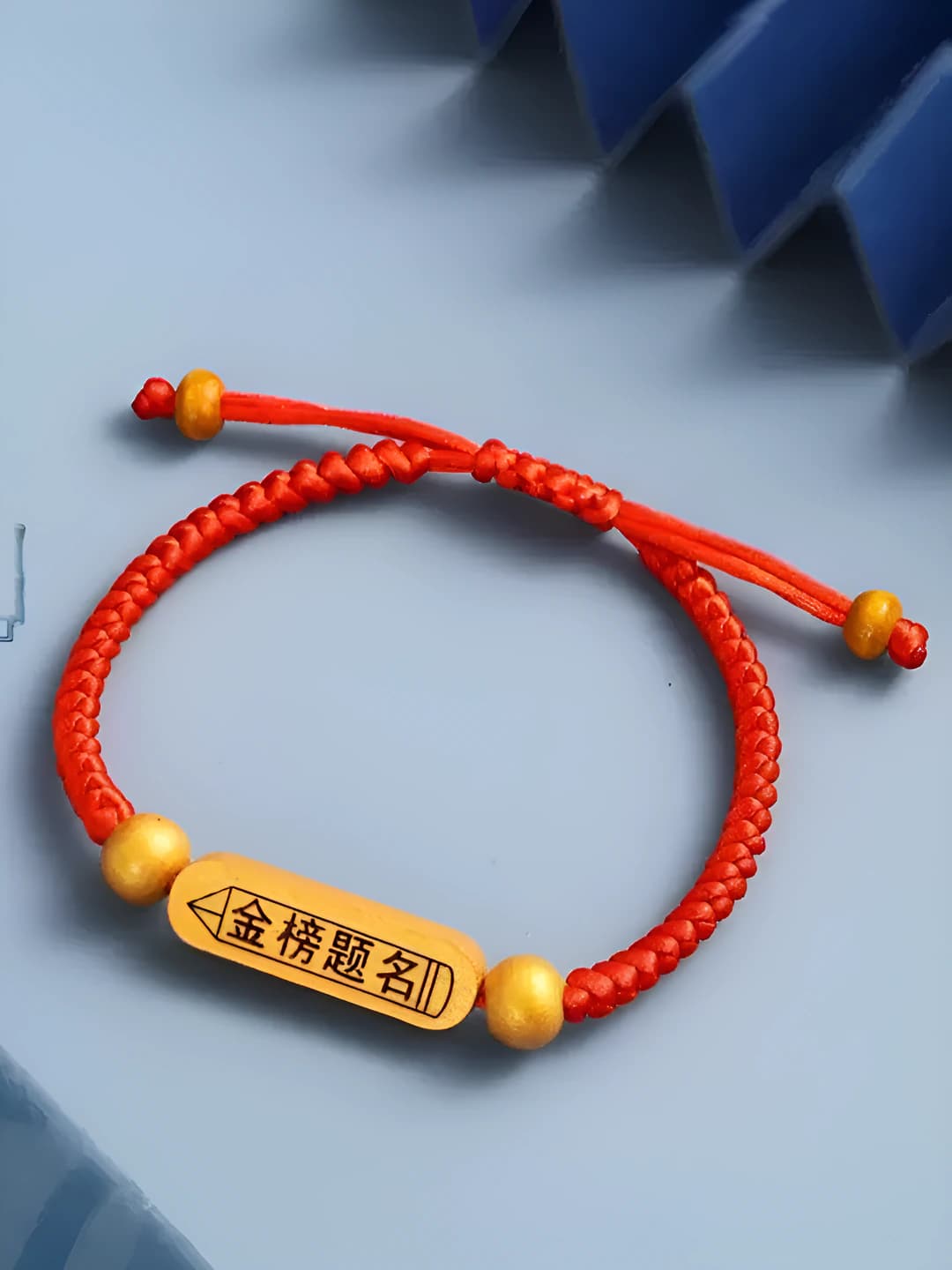 Gold success bracelet