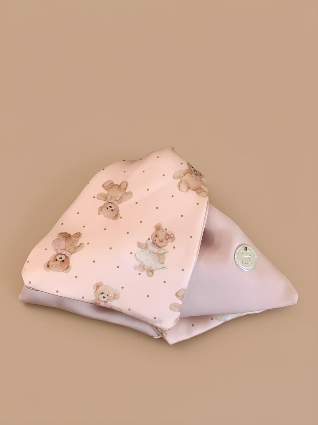 Sweet peach pink clip-13cm