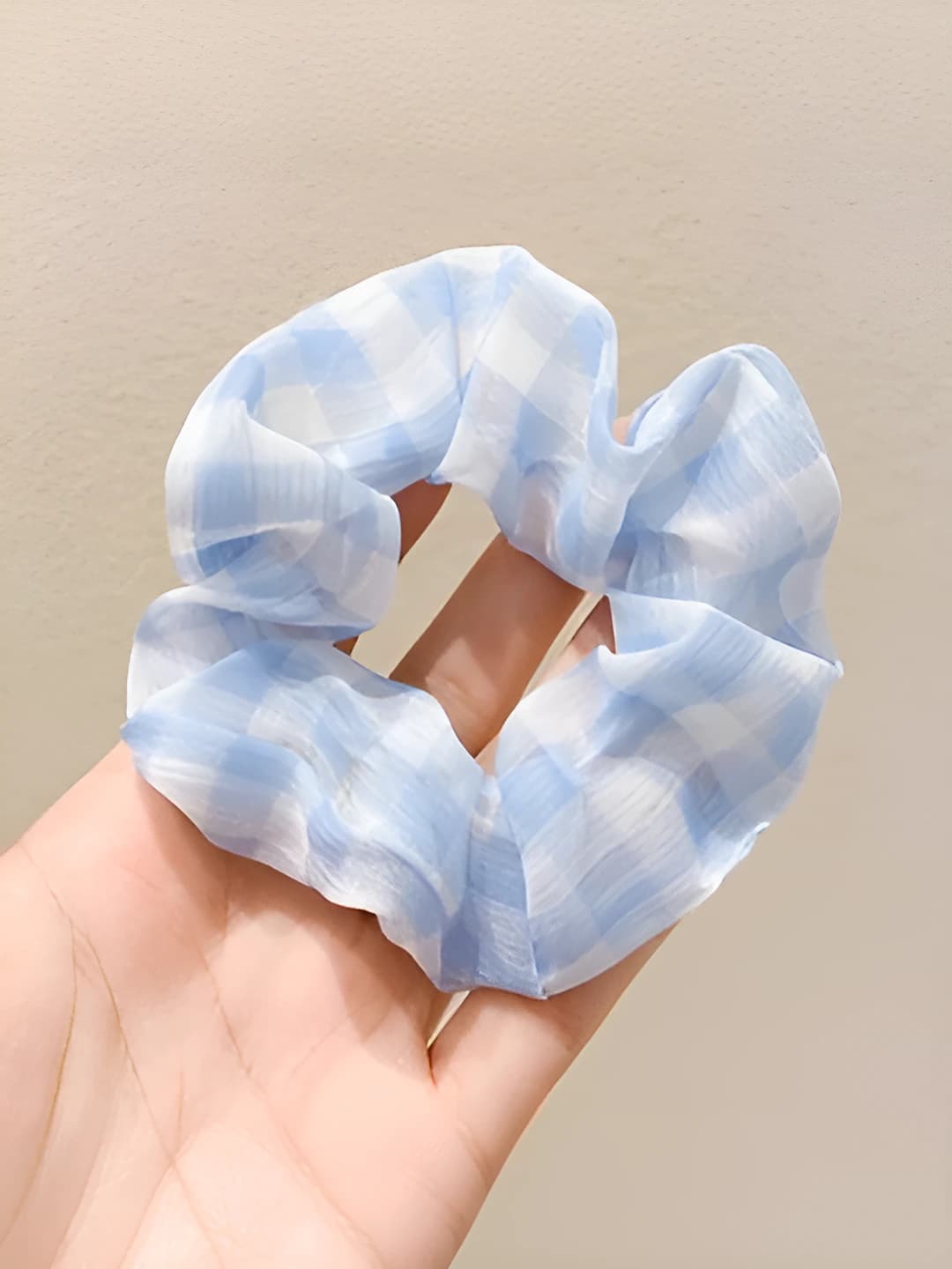 5# Light blue, plaid