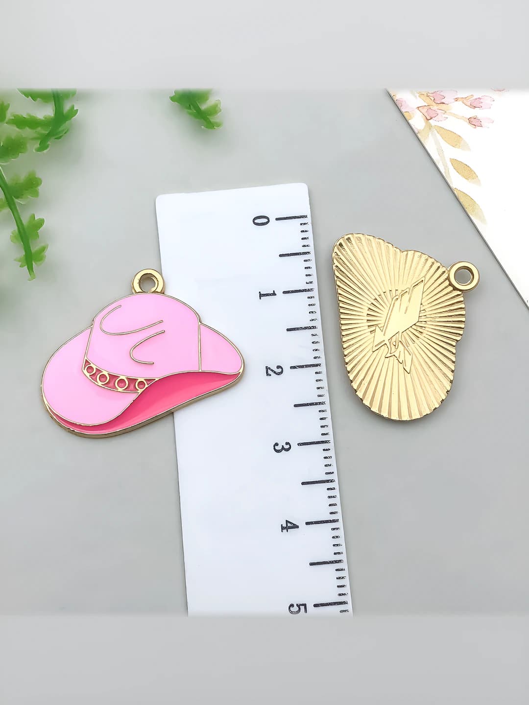 1 шт джинсовая шляпа 19x26mm-1.9g