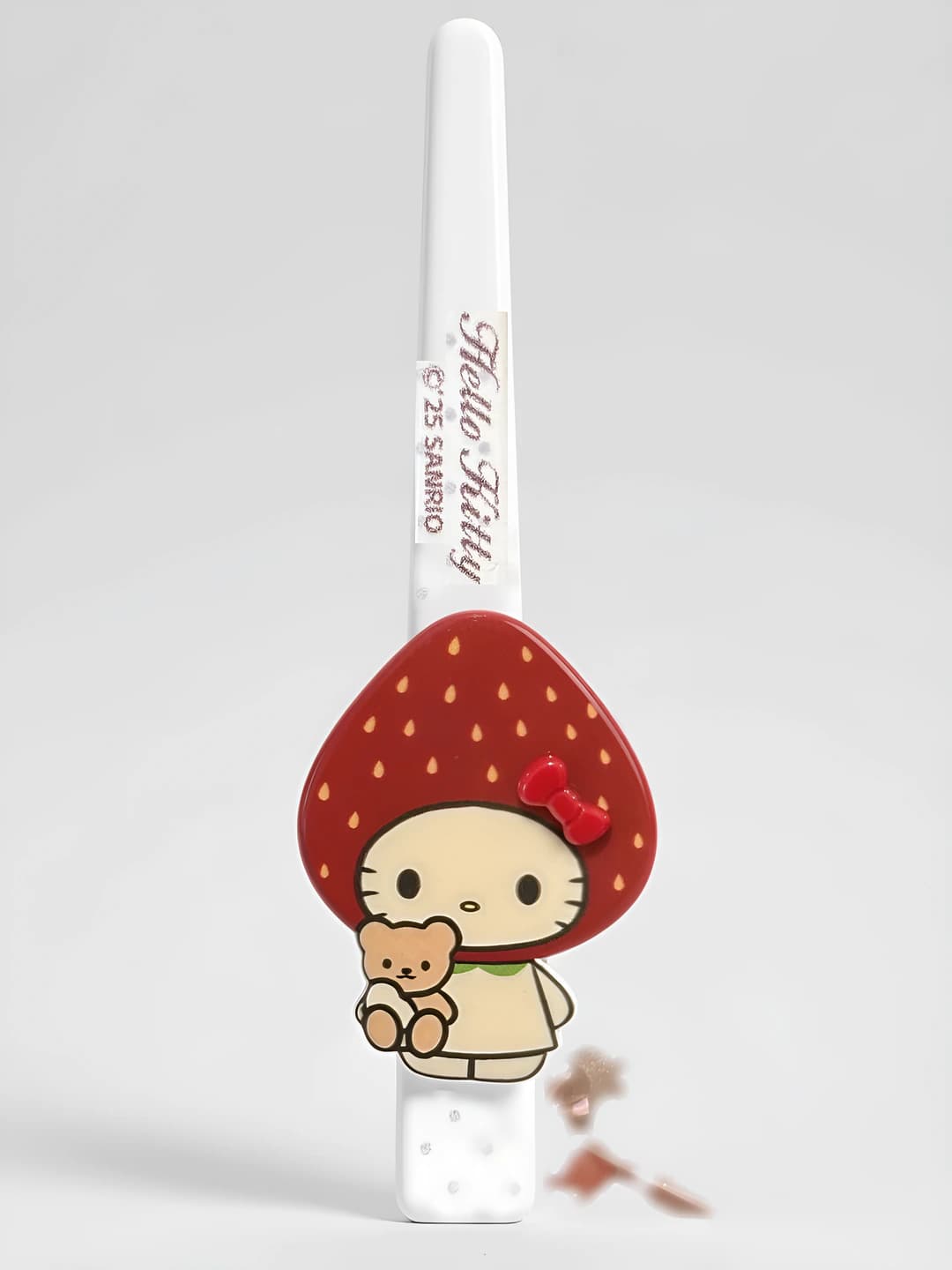 Red strawberry clip