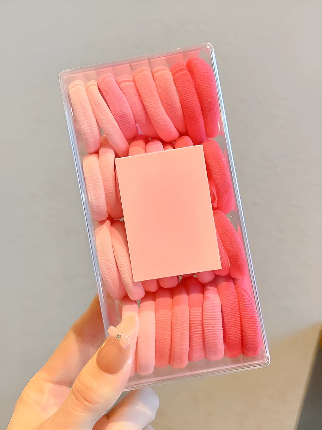 2# Pink tones 32 pcs (ring 3.5 cm)