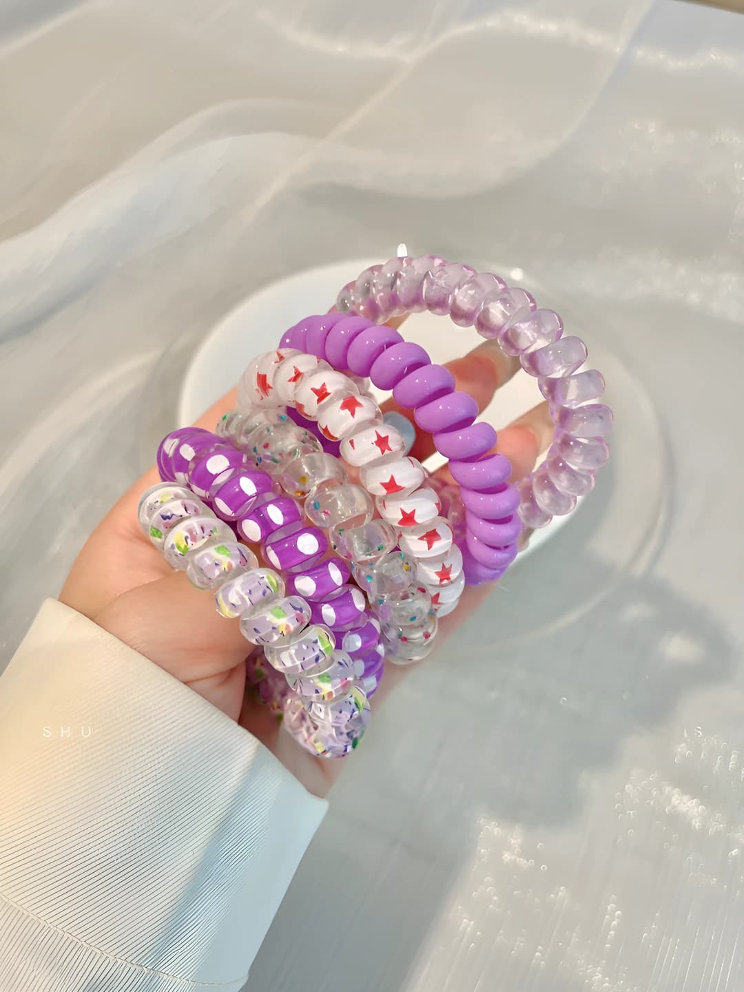 28# Purple 6 pcs