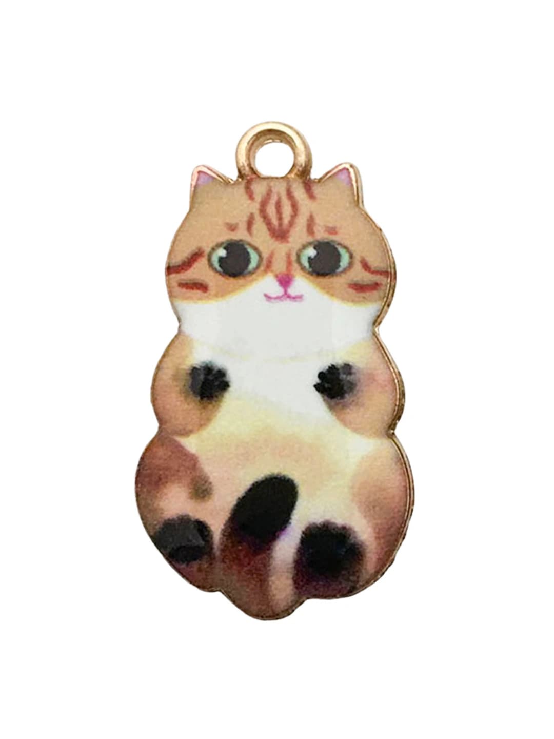 1 шт Кофейный кот 14x25mm-1.26g