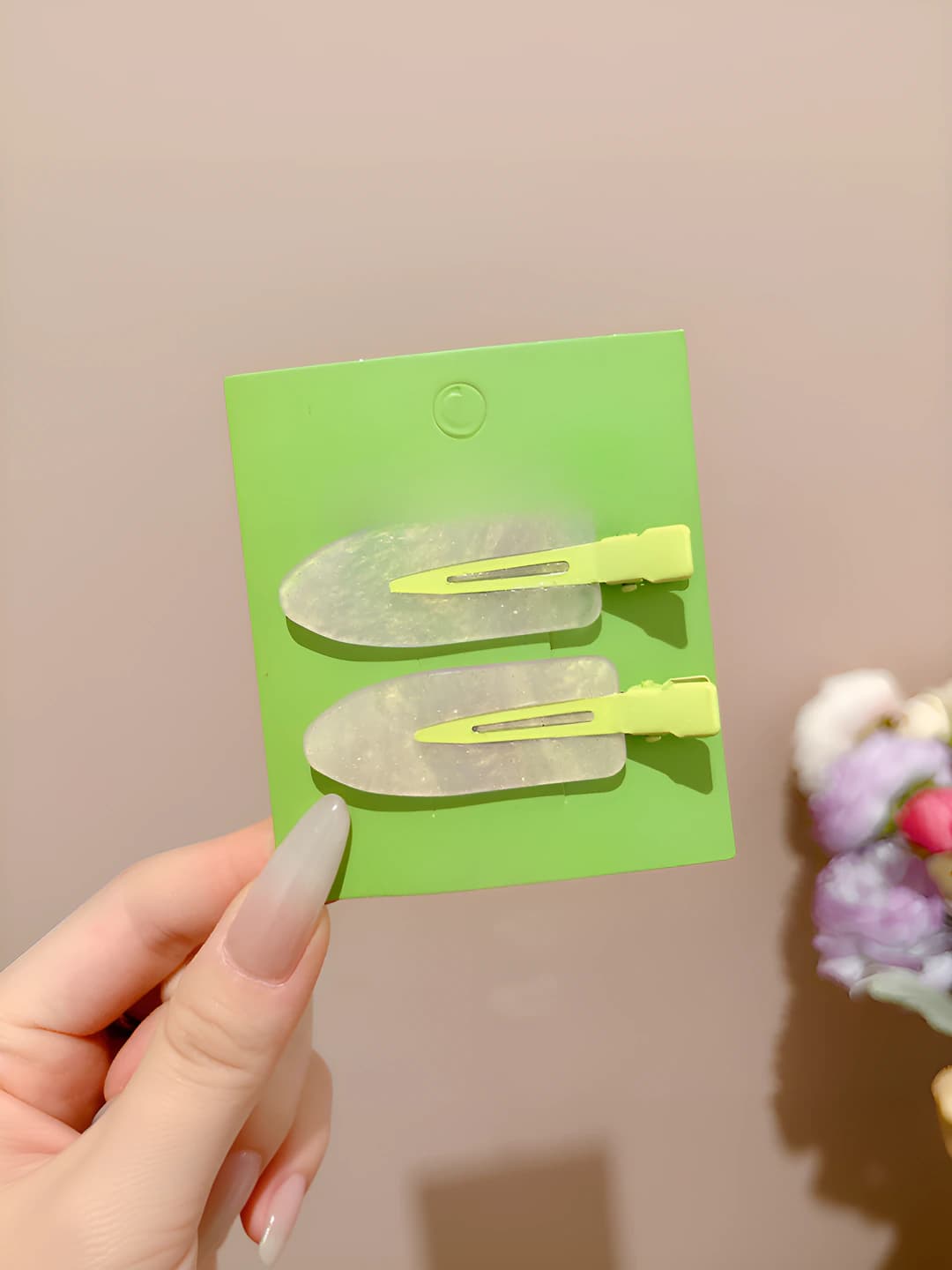 6# Fruit green 2 pcs - 6.5 cm