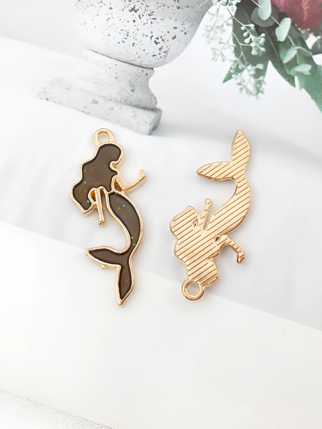 Coffee mermaid 13x29mm-1.3g