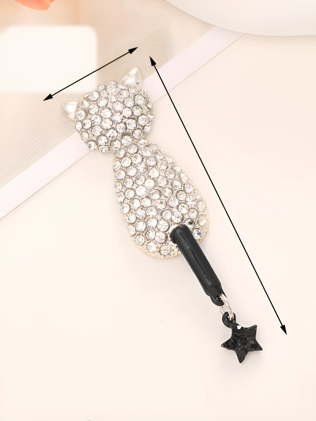D520 Paved cat charm