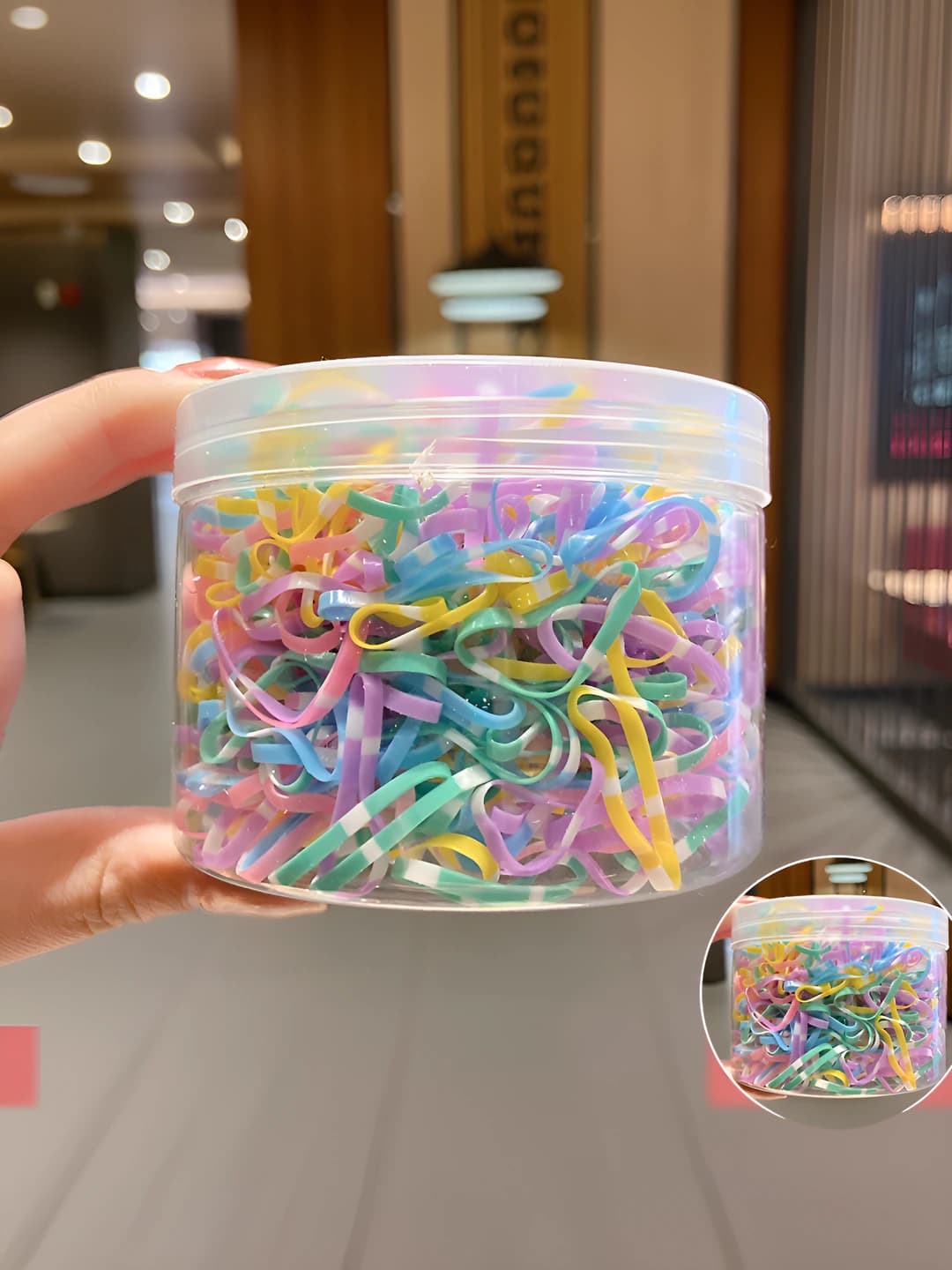 Regular, multicolour dots, 1000 pcs (box)