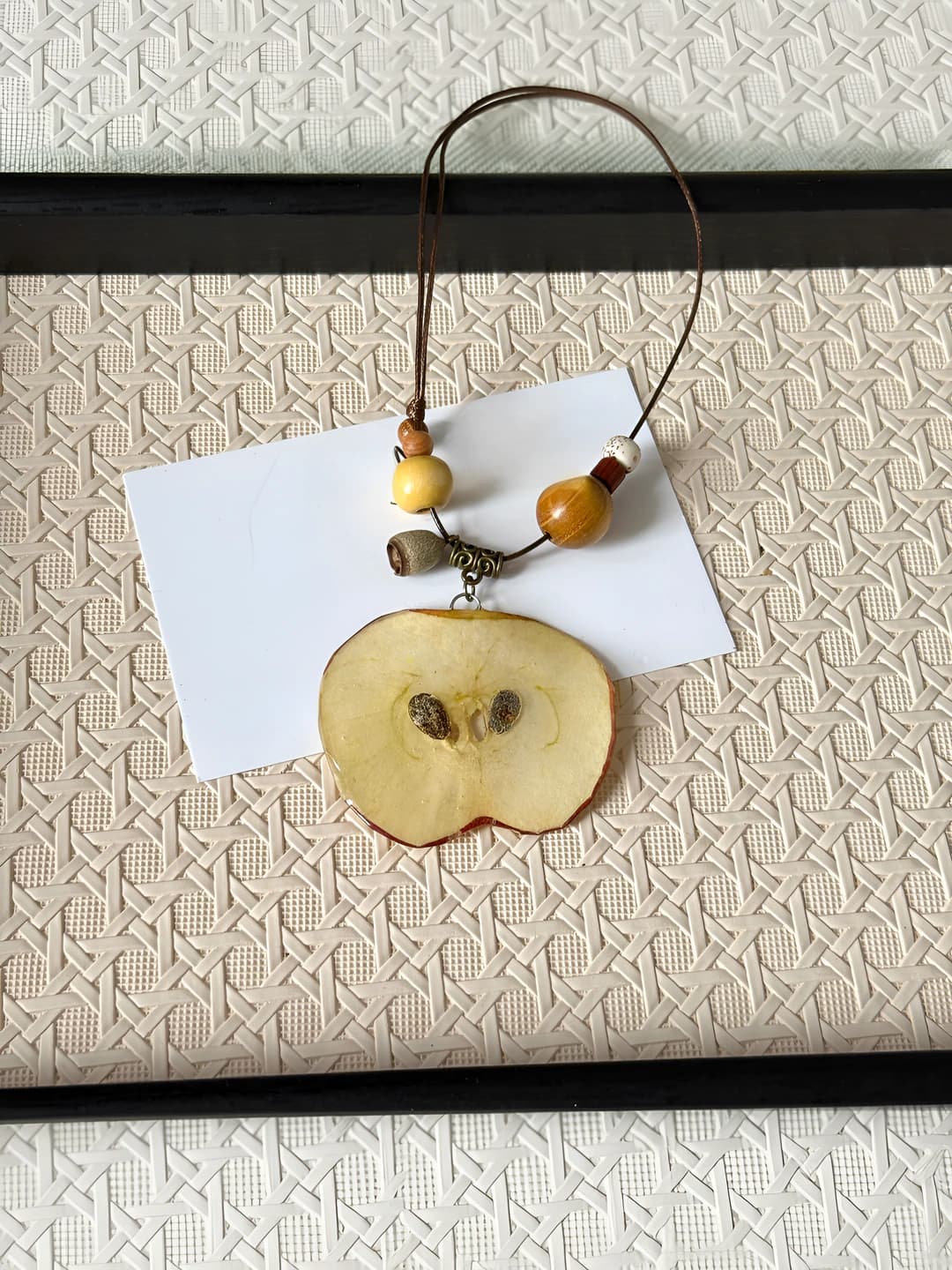 Apple necklace