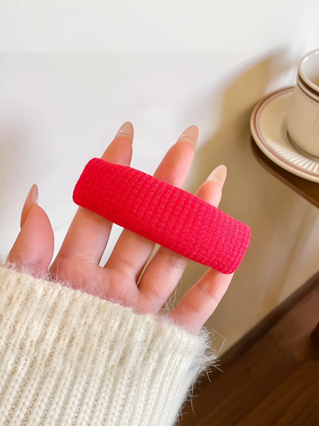 9# Qizil to'qima 8 cm