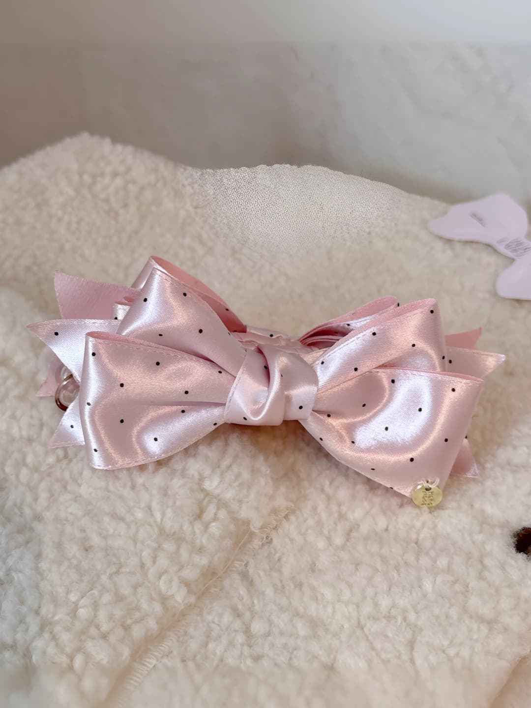 Pink with logo