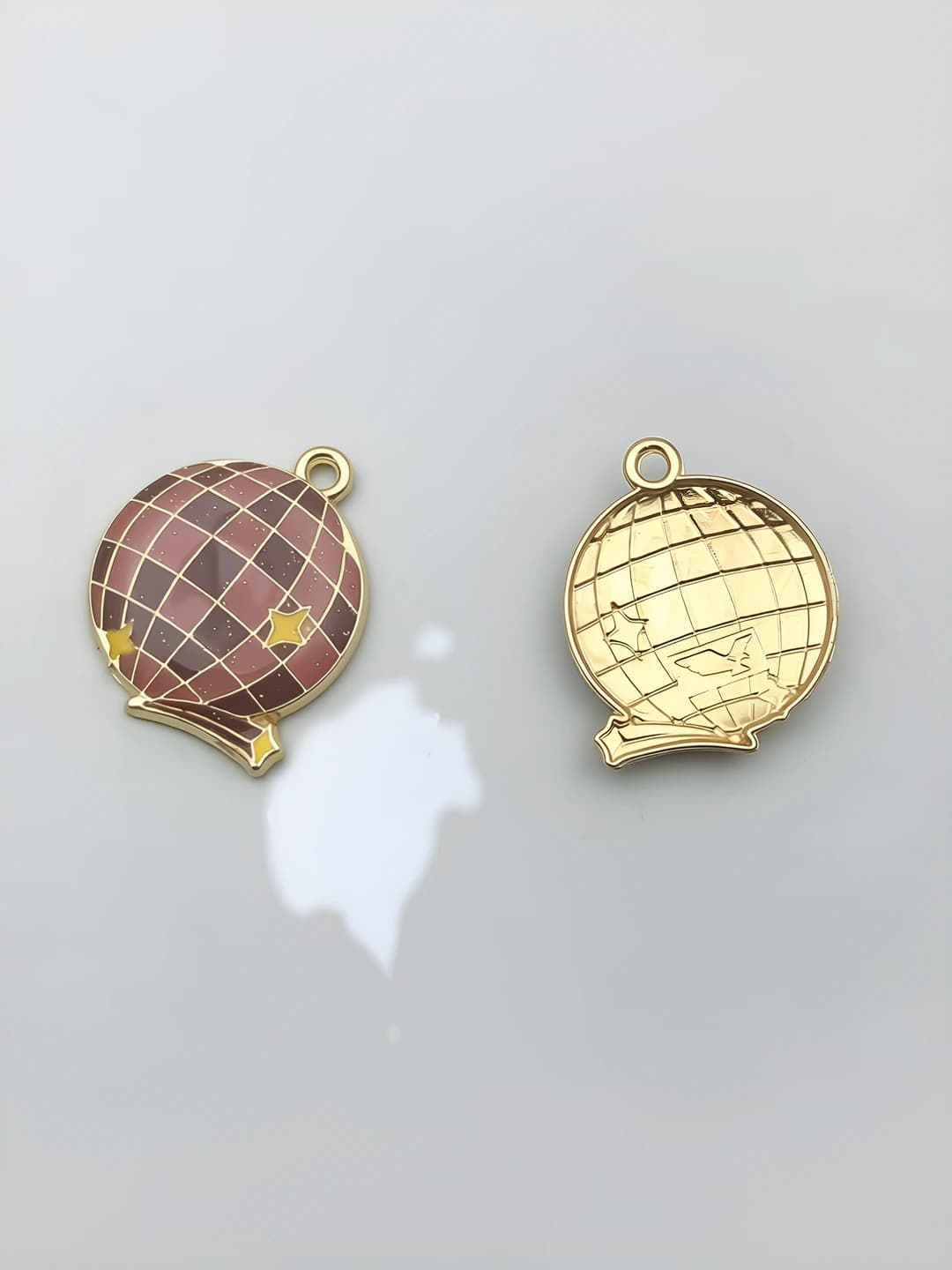 1 шт джинсовый глобус 23x19mm - 1.7g