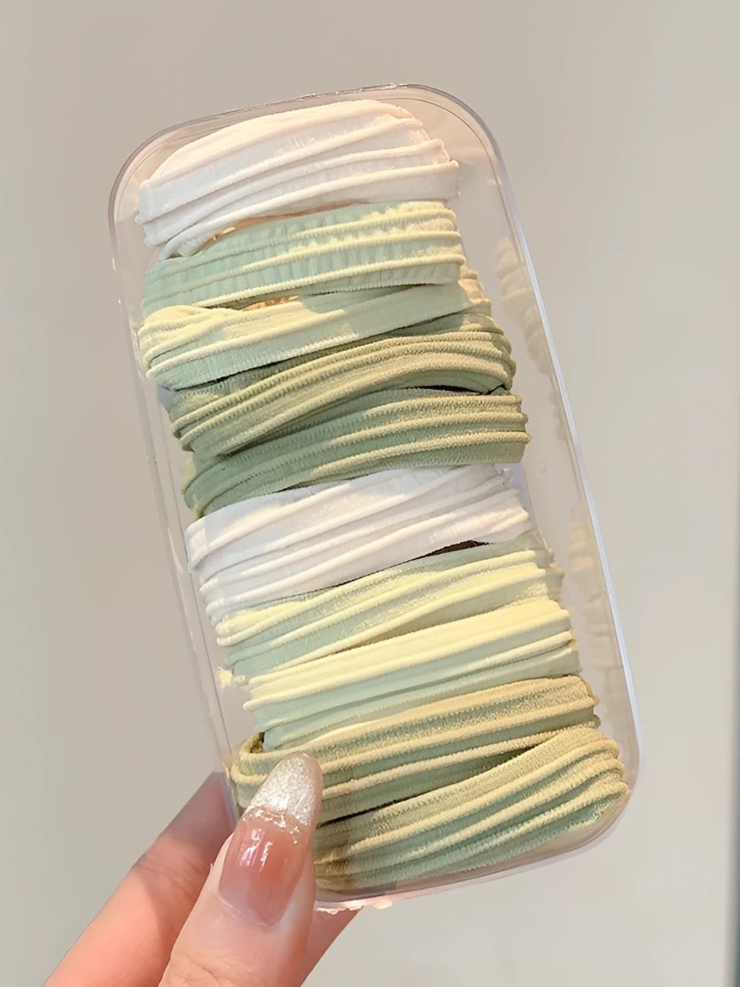 Mint green, 10 pcs, 4.5 cm