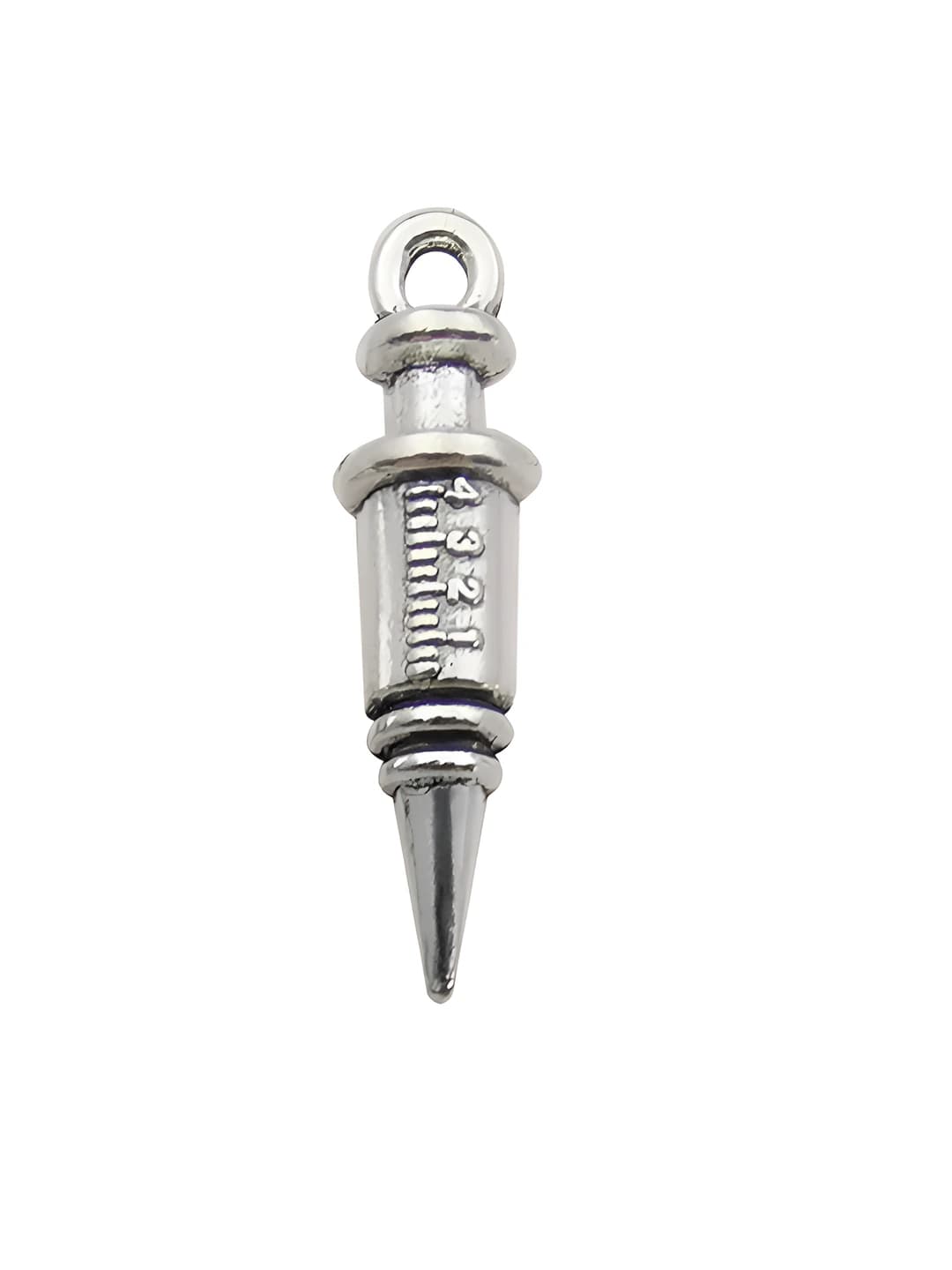 1 шт. античная серебро шприц 6×24mm