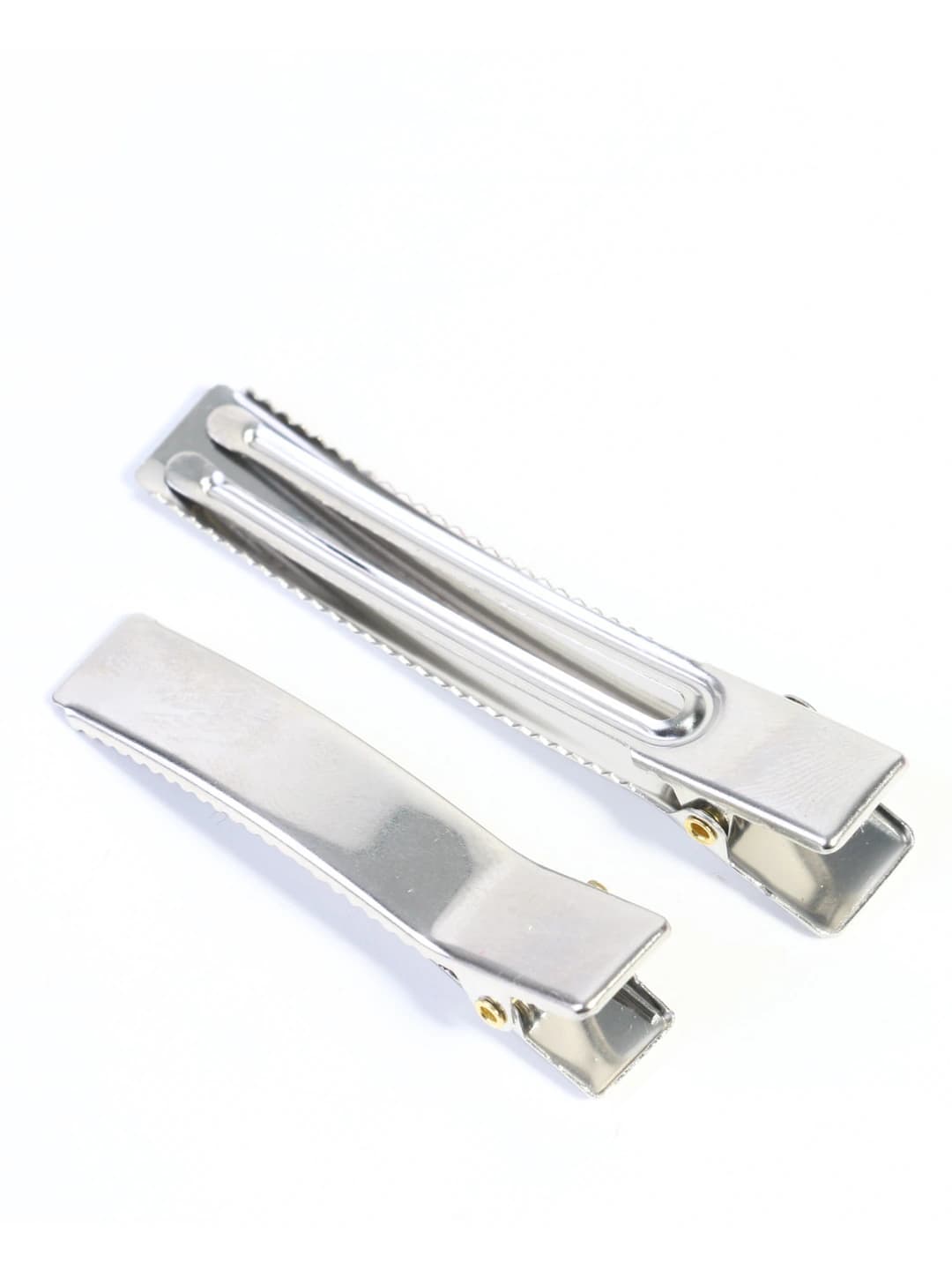 5 cm standard steel two-prong duck clip