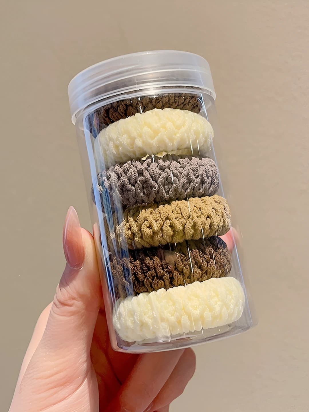 White-coffee, 6 pcs, 4.5 cm