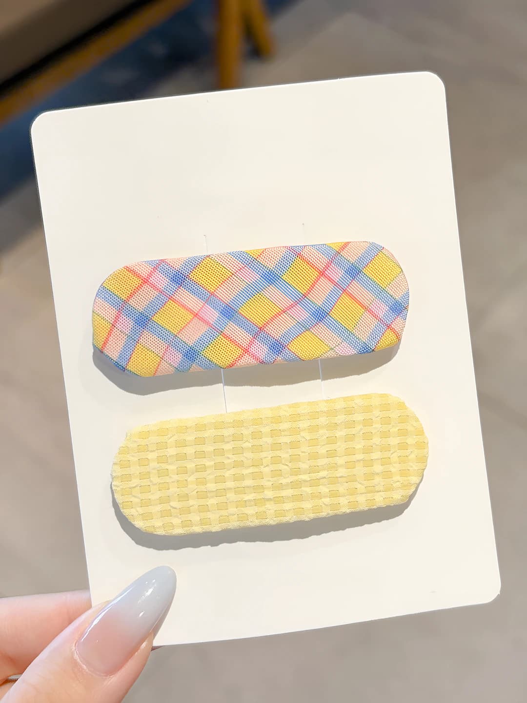 Yellow, 2 pcs, 6.5 cm