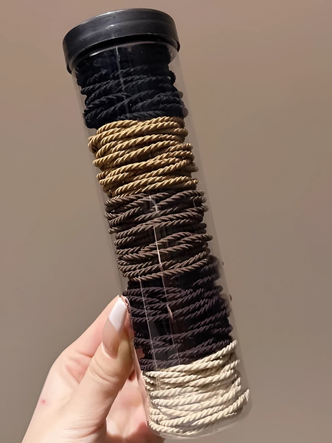 7# Black + Coffee + Brown + Light coffee + Beige 100 pcs