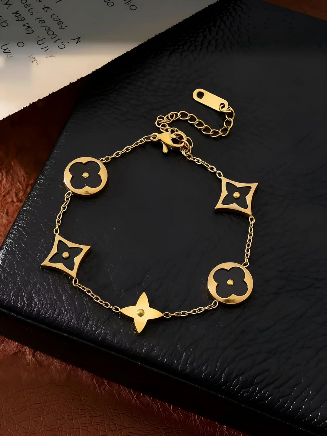 5567 rhombus - Gold-black