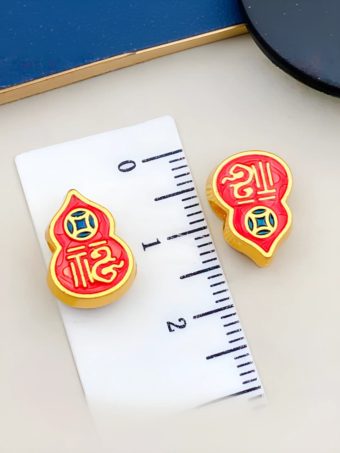 1 шт. Тыква удачи бронзовая монета разделитель 14x11mm-3g