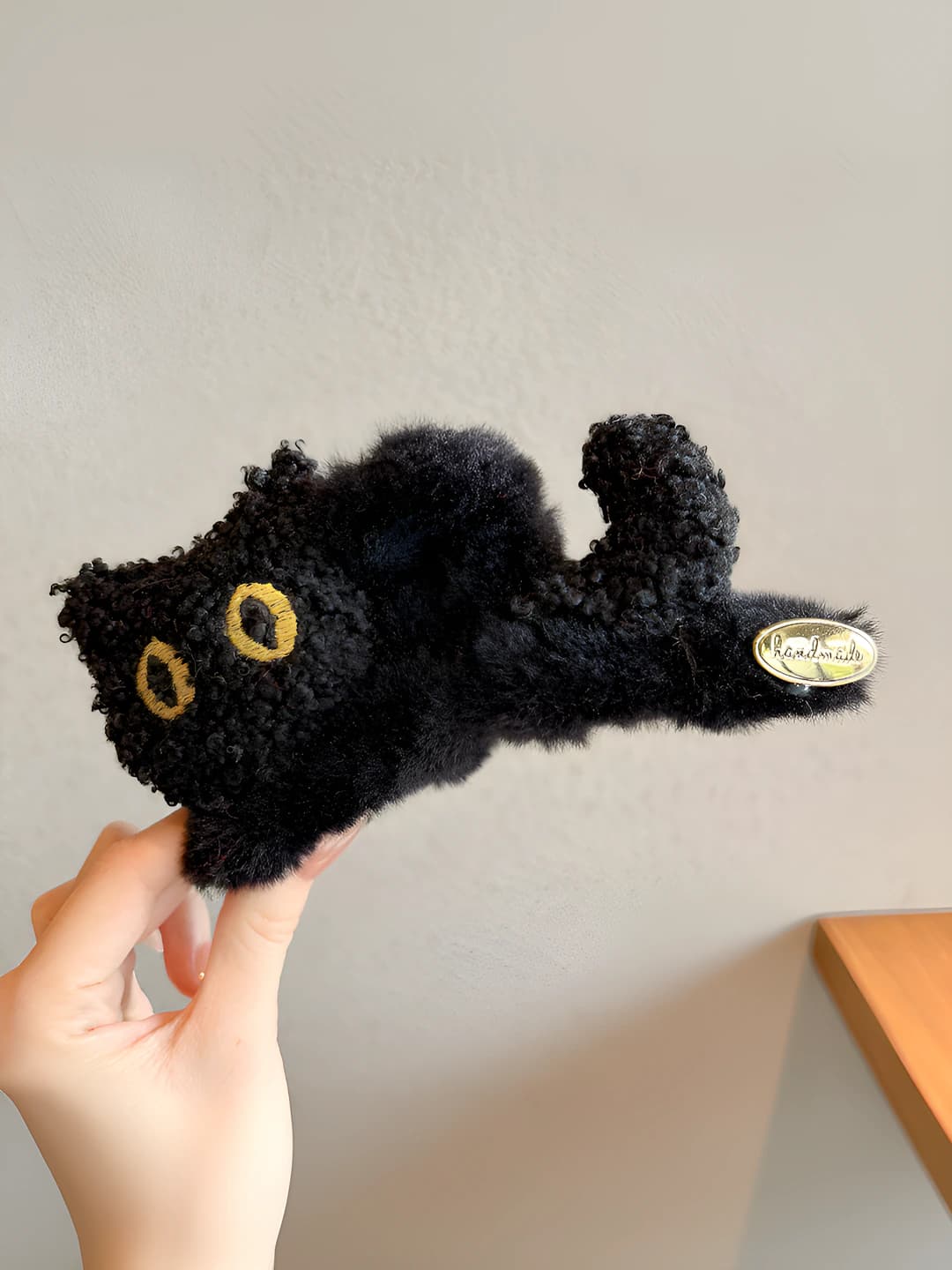 Чёрный кот ~13cm