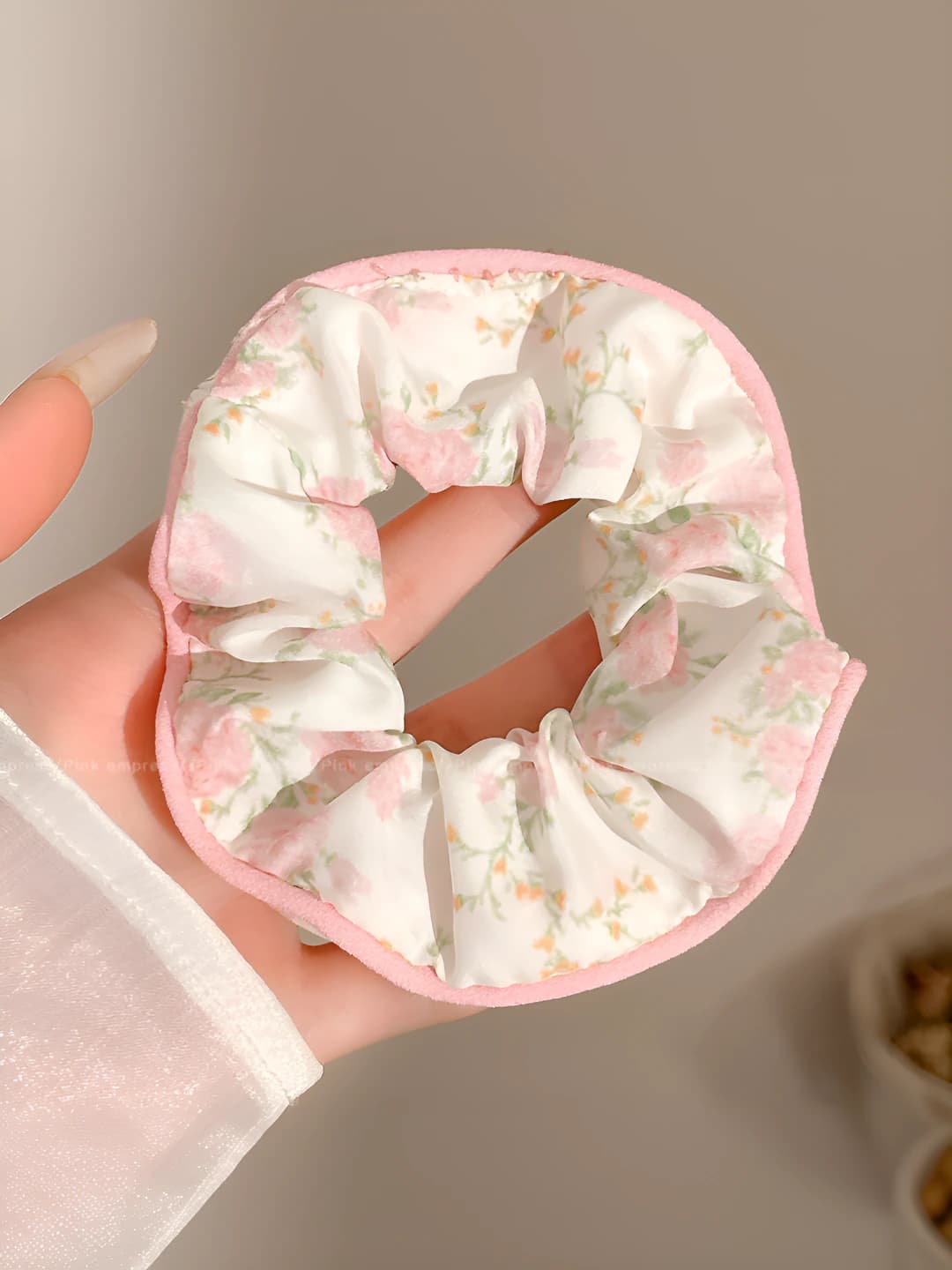Pink & white, 10 cm
