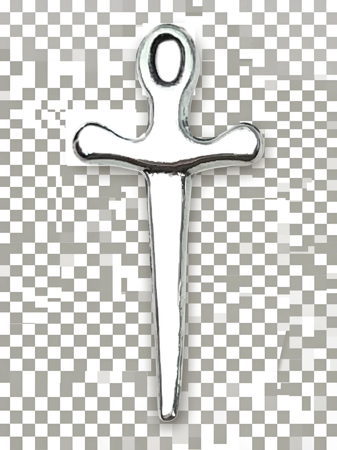 1 шт крест маленький меч 20x10mm-0.4g