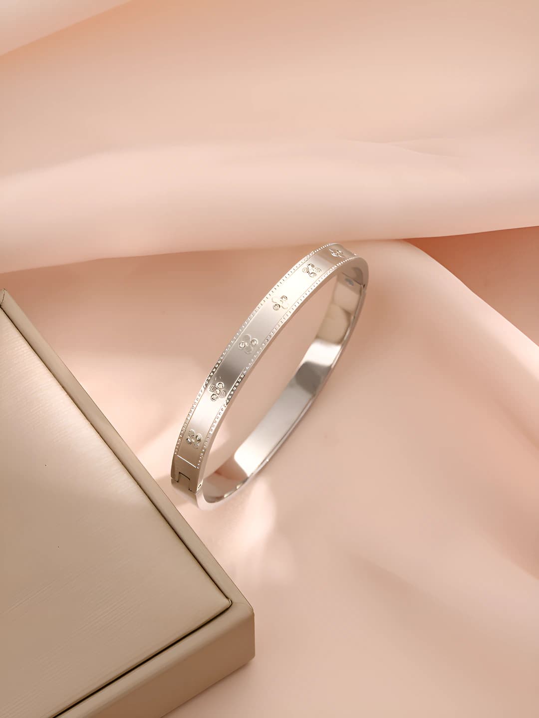 916 Lucky Clover Bracelet - Silver