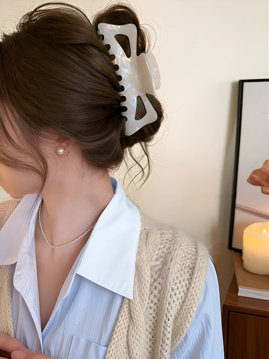 1# Tasma tili Oq - 13.5 sm