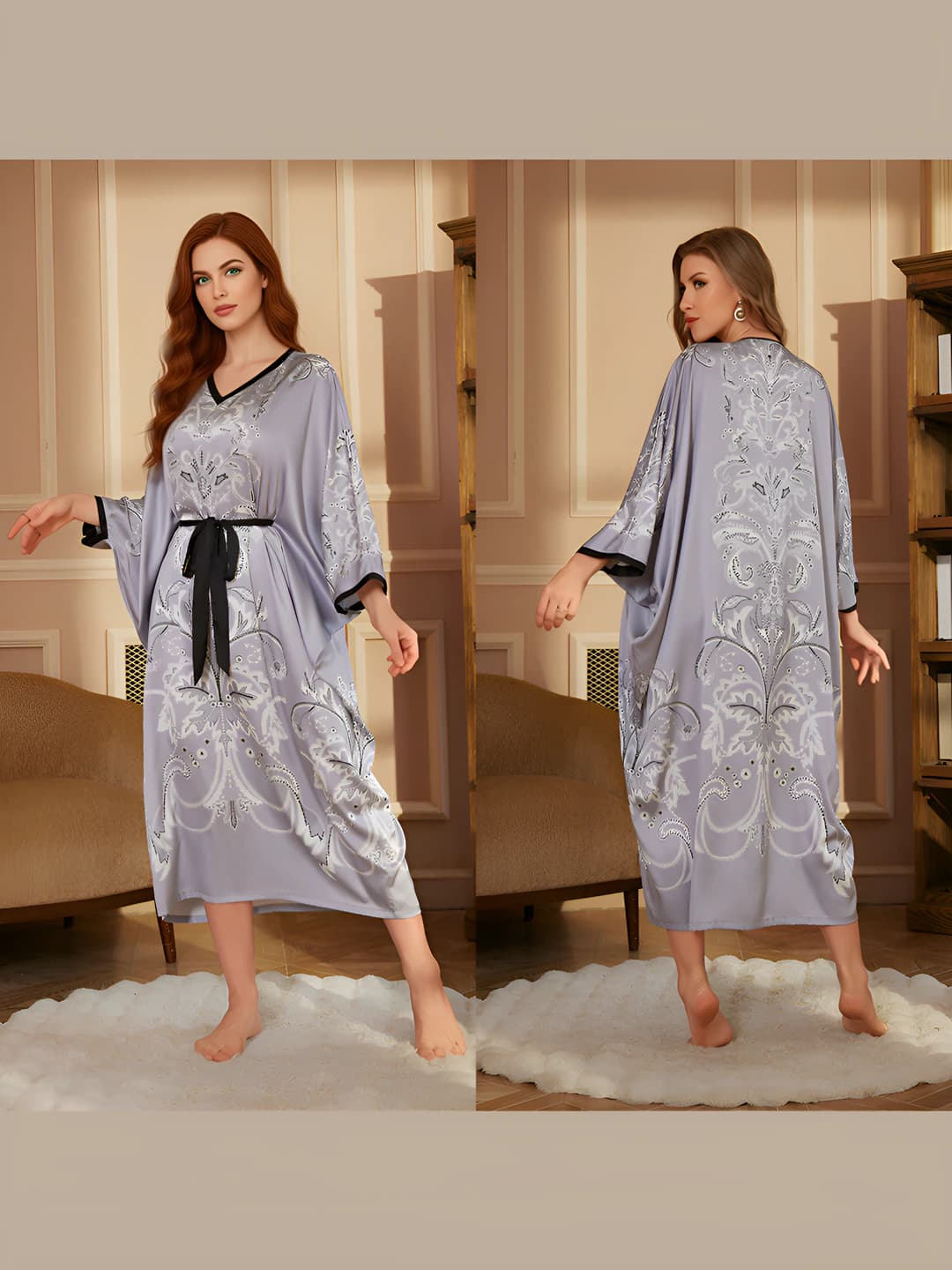3391 Purple, silver, pink