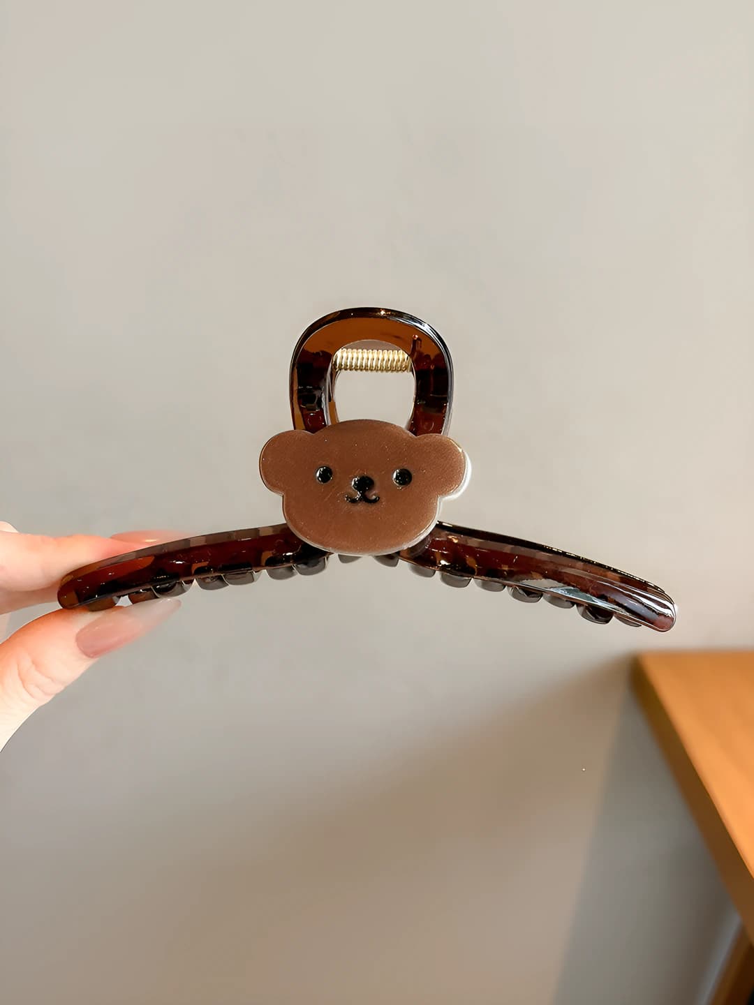 6# Coffee bear clip-13 cm