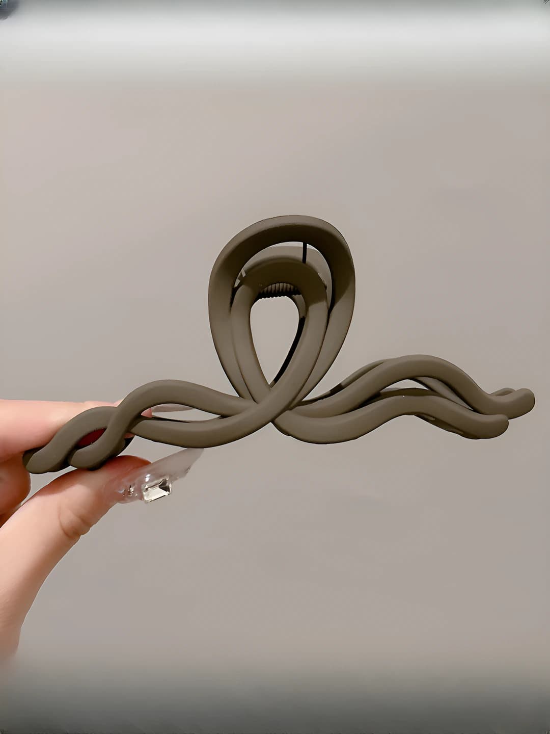 1# Coffee bow clip 13cm