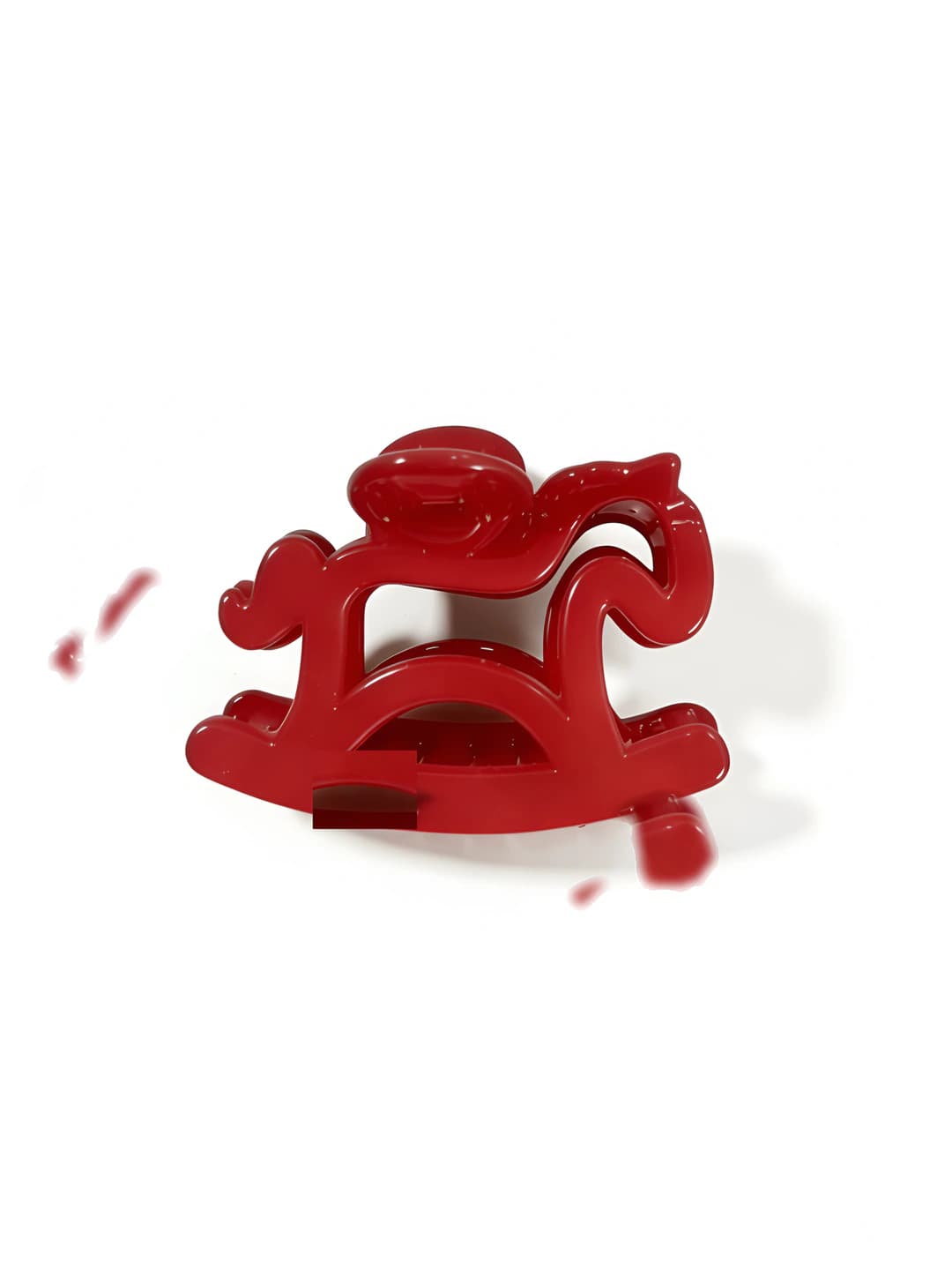 Cutout pony - Glossy red